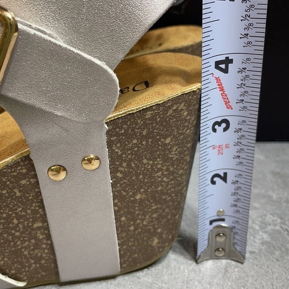 Daily Shoes Waverly-05 Metallic Purple Size 7m - Picture 4 of 12